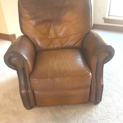 Leather Reclining Chair 