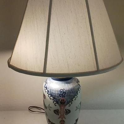 Floral Oriental Lamp