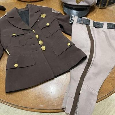 Girl's Oklahoma Highway Patrol uniform (see pic of Client as a girl featured in newspaper)
