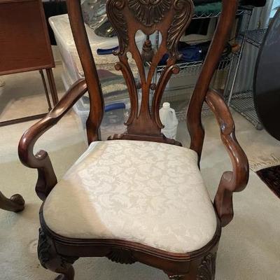 Arm chair matching table