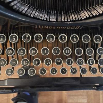 Typerwriter close up