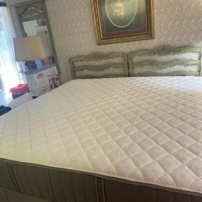 King bed and mattress set