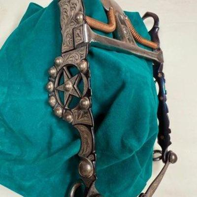 154 • vintage sterling silver fleming spade or half breed show bit