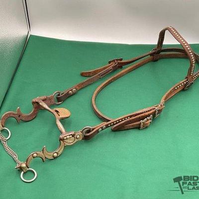 467 • western style headstall with gist classic equine bit