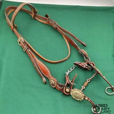 470 • western style head stall with gist classic equine bit