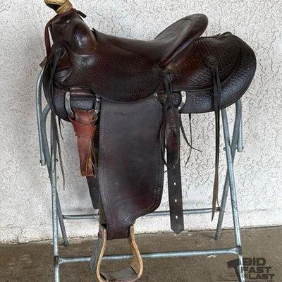 131 • vintage c.s. shilling saddlery western saddle