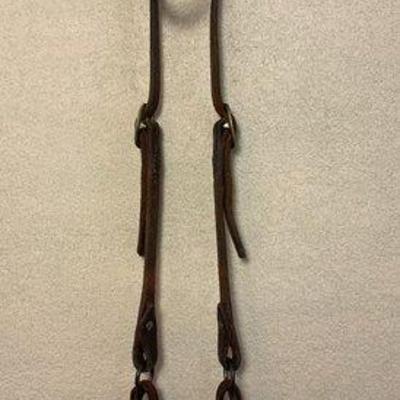 492 • leather one ear headstall with snaffle bit