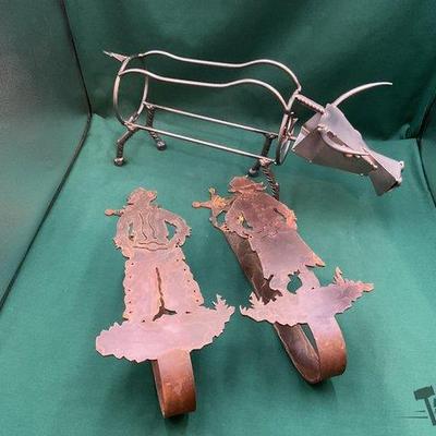 672 • western bottle holder and wall hangers