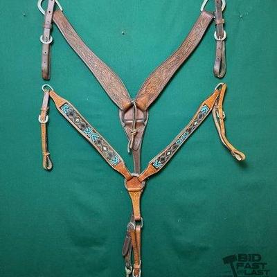 626 • two western style breast collars