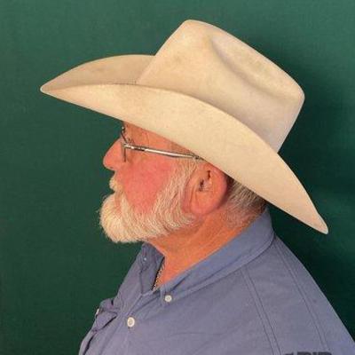 809 • american hat co 200x all beaver used ranchers hat