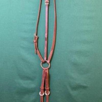 757 • leather western running martingale