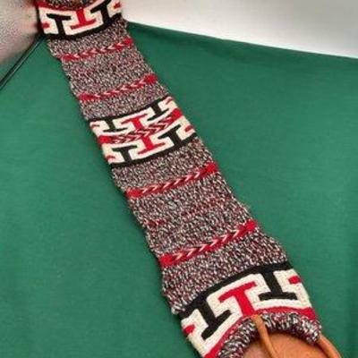 396 • decorative woven cinch