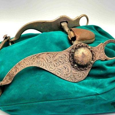 222 • garcia saddlery co sterling silver show bit