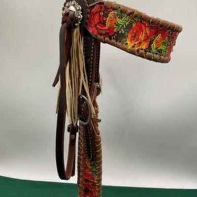 536 • custom designed horse size headstall