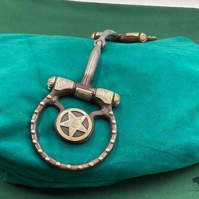 256 • western star cheek snaffle bit