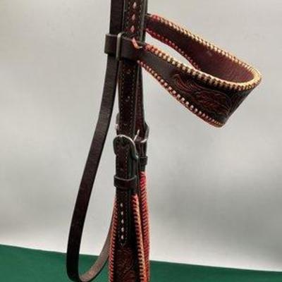 Sale Photo Thumbnail #338: 537 • custom designed horse size headstall