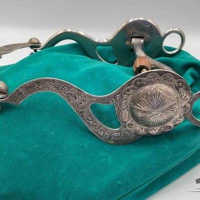 Sale Photo Thumbnail #92: 190 • sterling silver el vaquero show bit