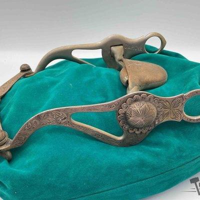 199 • vintage garcia sterling silver show bit