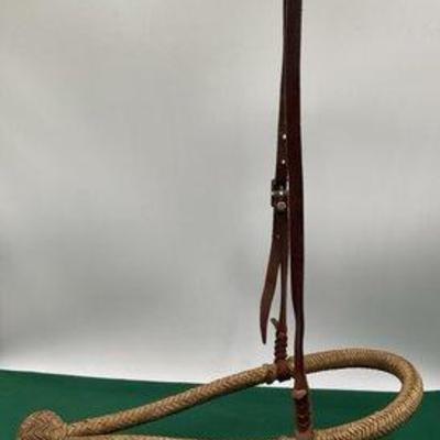 577 • rawhide bosal with hanger