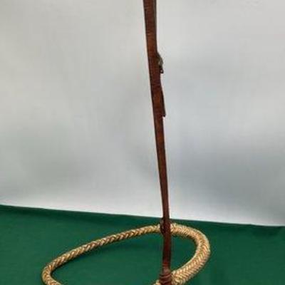 581 • rawhide bosal with leather headstall