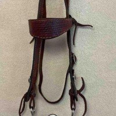 463 • western working head stall with bit