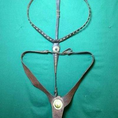 631 • two vintage breast collars