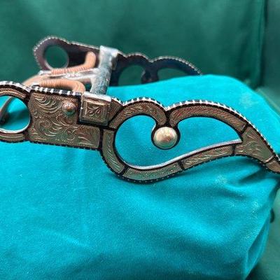 150 • garcia sterling silver mounted spade bit