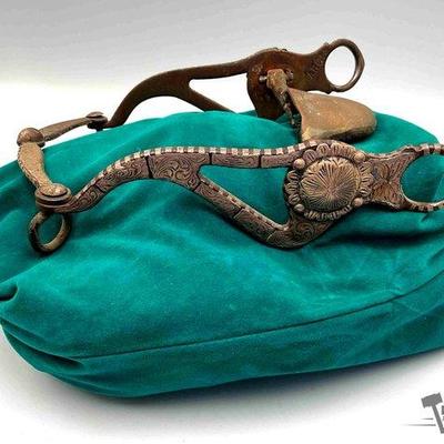 219 • vintage garcia sterling silver bit