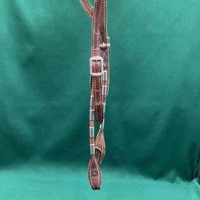 505 • vintage western one ear head stall with hobbles