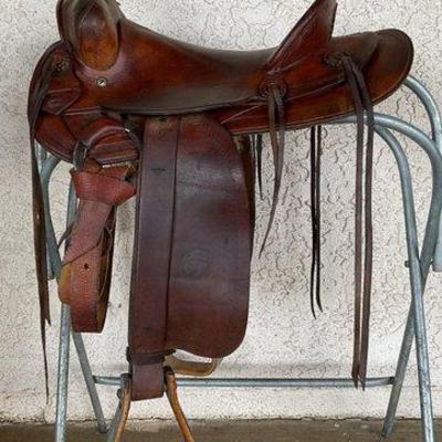 128 • vintage n. porter saddle co western saddle