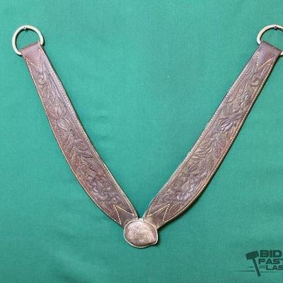 Sale Photo Thumbnail #382: 633 • two leather breast collars