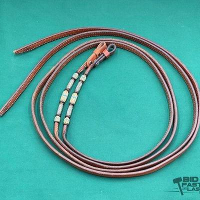 Sale Photo Thumbnail #393: 706 • leather split reins