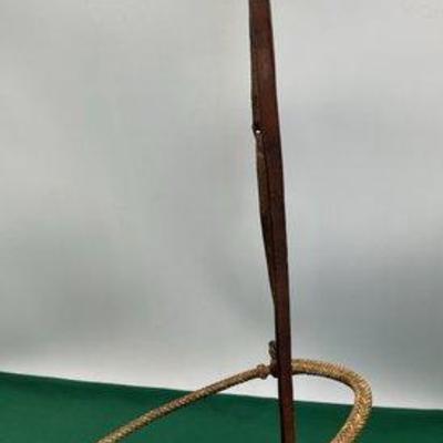 583 • rawhide bosal with leather headstall