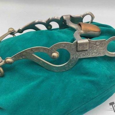 207 • sterling silver western style show bit