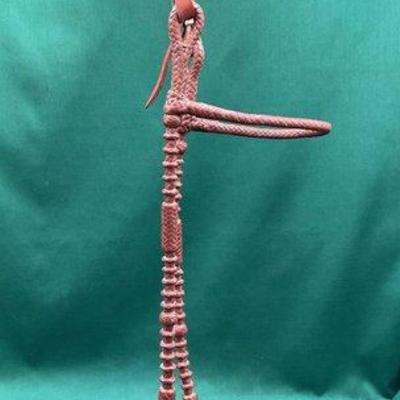 520 • rawhide braided head stall