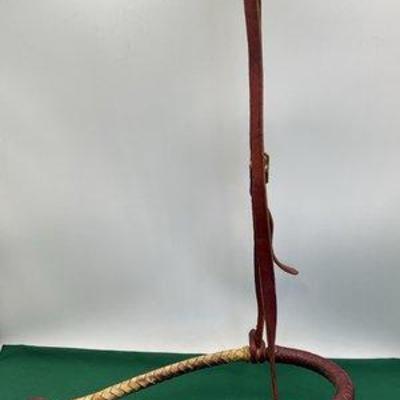 582 • rawhide bosal with leather headstall