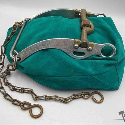 364 • vintage quick bit with slobber chains