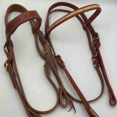 Sale Photo Thumbnail #331: 530 • two new browband leather headstalls