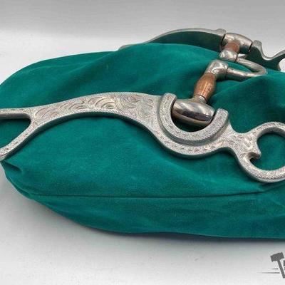 242 • pate perkins engraved stainless bit