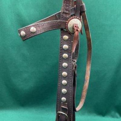 511 • antique browband headstall