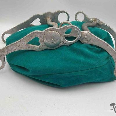 355 • 2 aluminum bits 1 crockett, 1 no marking