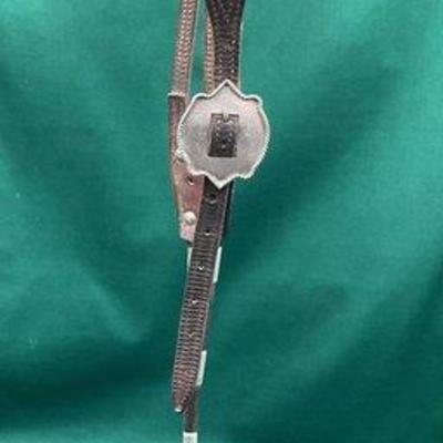503 • western style split ear head stall with engraved silver