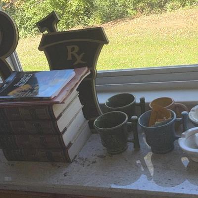 Apothecary Decor | Wall Hangings | Mugs | Books | Mortar And Pestle
