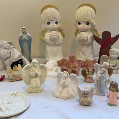 Angel Statues, Mary Statue,