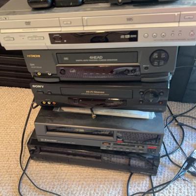 VCR’s & Remotes | Hitachi | Sony | Emerson | Shintom | Sony DVD & VHS Player