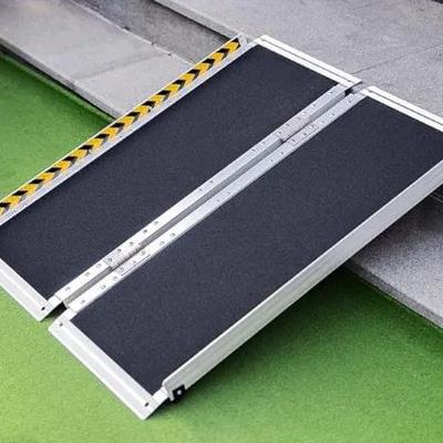 VNN 6FT Portable Wheelchair Ramp | Folding Aluminum, Non-Slip Surface, New in Box