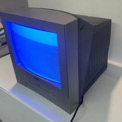 Apex CRT TV with Built-In DVD Player | Retro Gaming or Movie Display