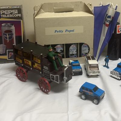 Private Collection: Pepsi Walke-Talked | Telescope | Petty Pepsi Bottles | Vintage Truck