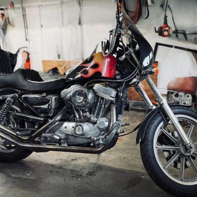 Sale Photo Thumbnail #18: 1995 Harley Davidson XL8 motorcycle  