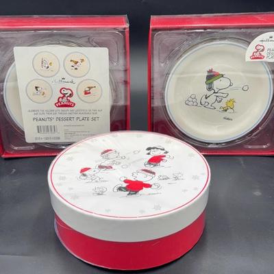 Peanuts Dessert Plate Sets 